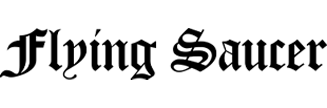 flying saucer logo