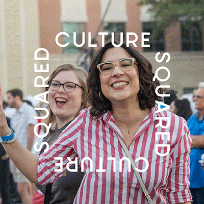 An animated gif of Sugar Land Town Square imagery
