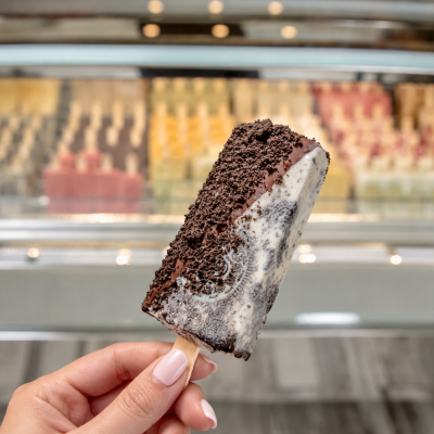 Paletas Morelia Chocolate orea popsicle